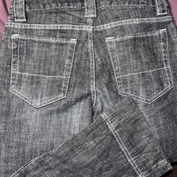 Metro 7 black capri, chino length denim! NWOT - Picture 5 of 6